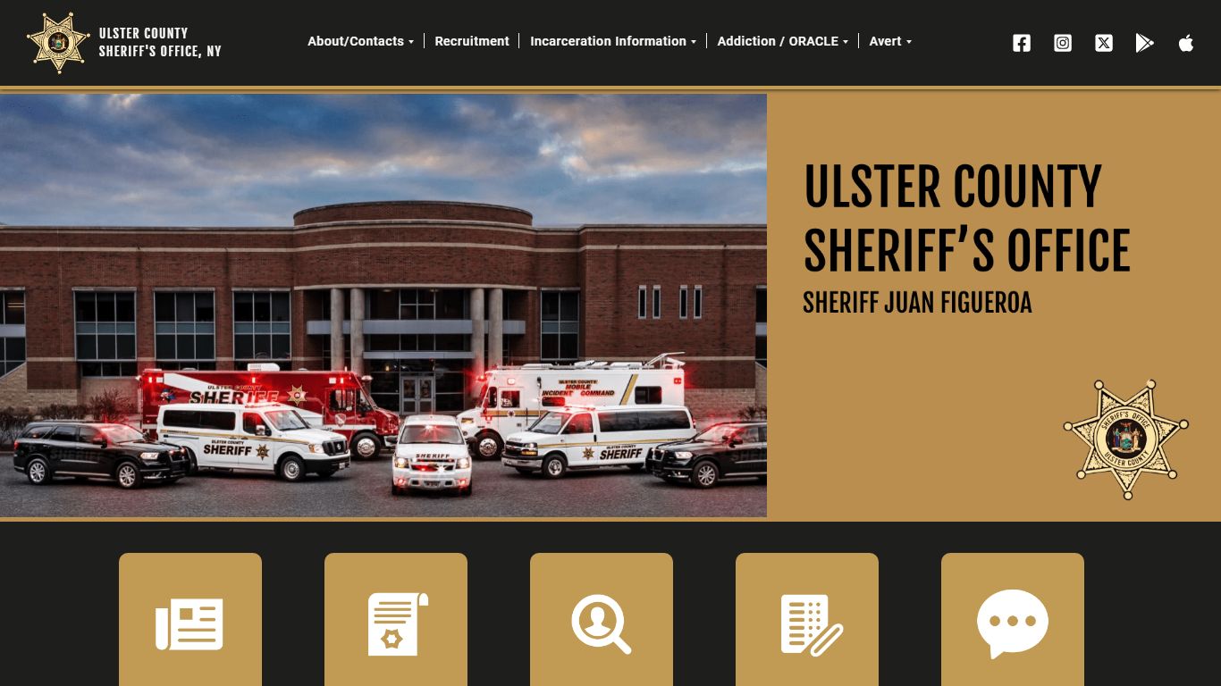 Ulster County Sheriff's Office, NY