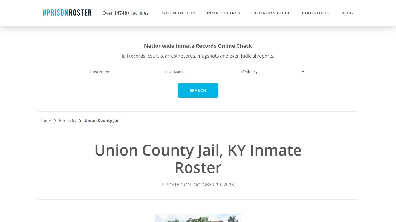 Union County Jail, KY Inmate Roster - Prisonroster