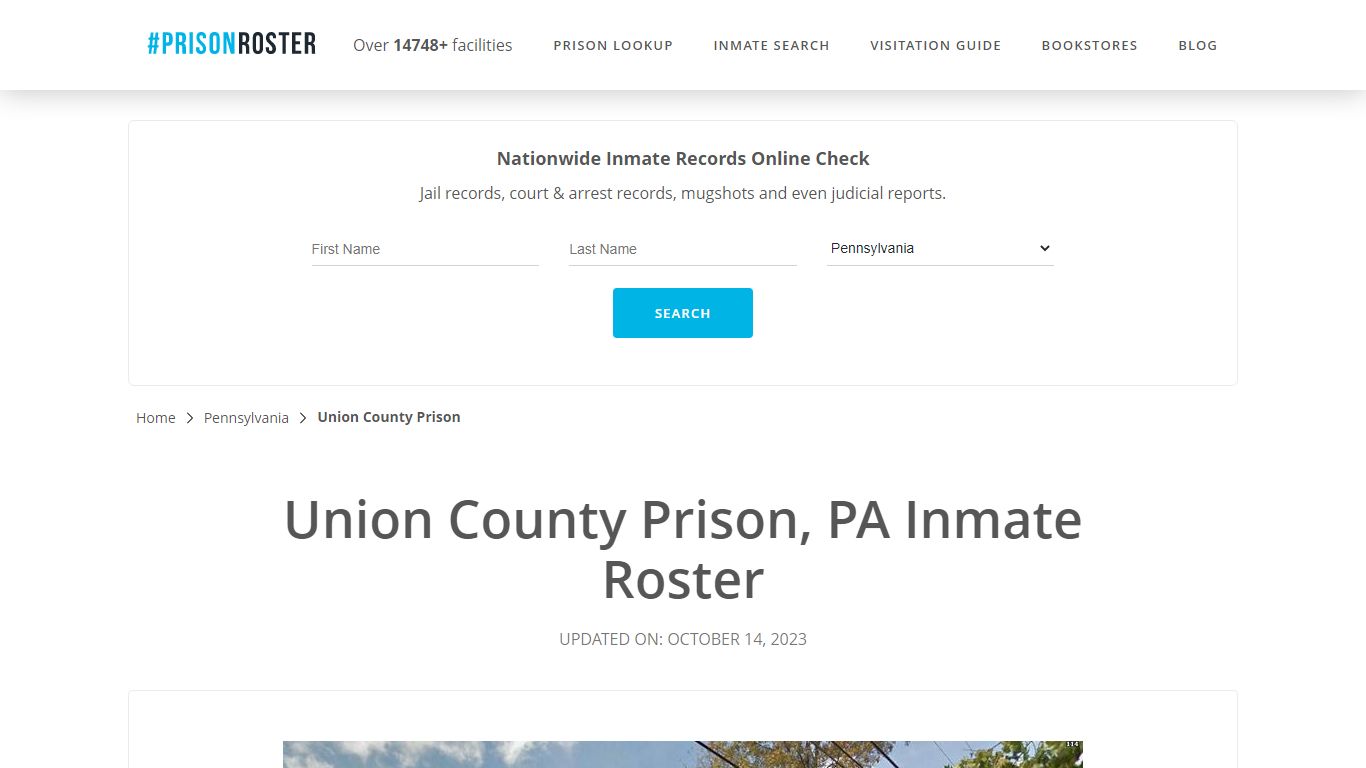 Union County Prison, PA Inmate Roster - Prisonroster
