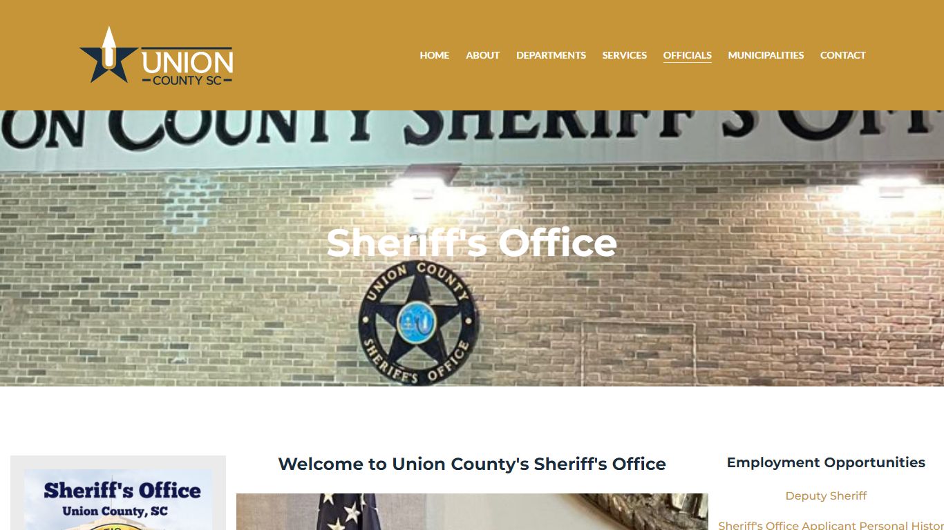 Sheriff’s Office – Union County