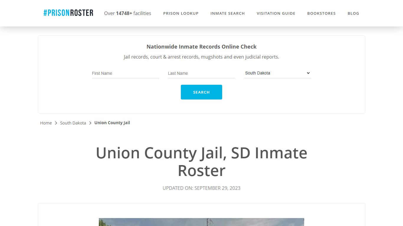 Union County Jail, SD Inmate Roster - Prisonroster