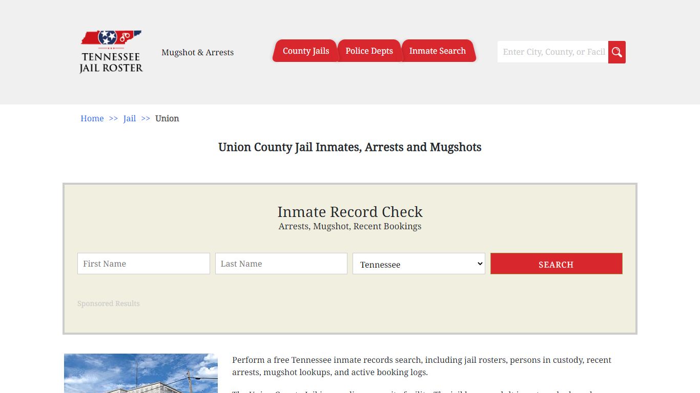 Union County Jail Inmates, Arrests and Mugshots - Jail Roster Search