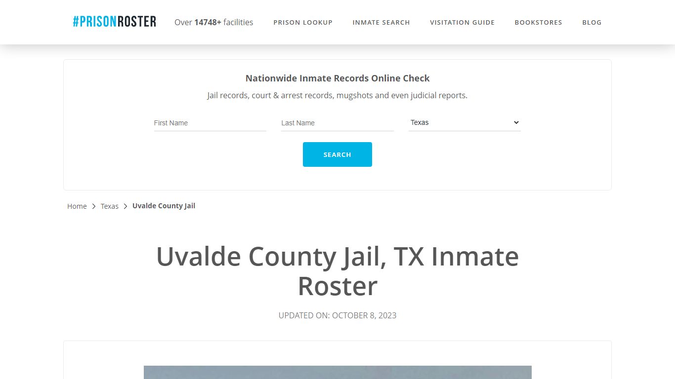 Uvalde County Jail, TX Inmate Roster - Prisonroster