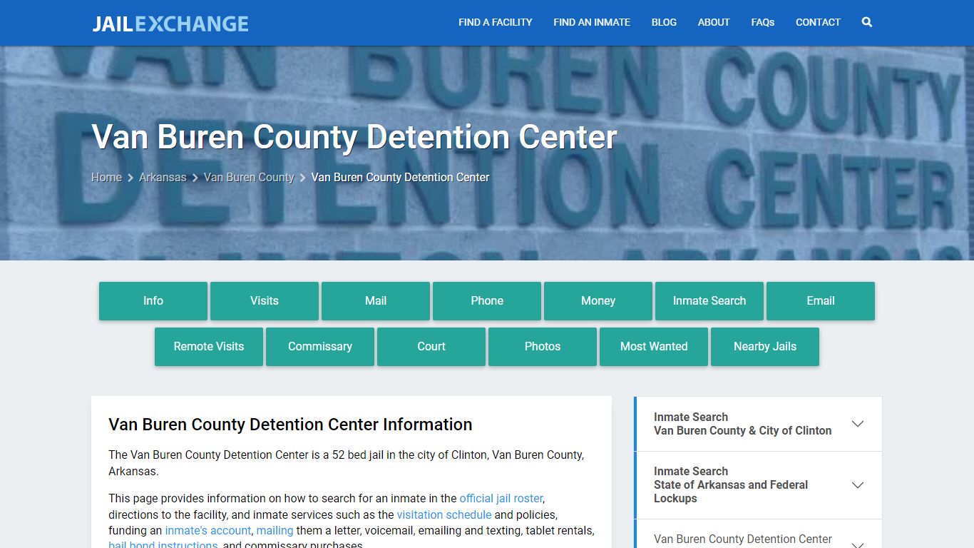 Van Buren County Detention Center - Jail Exchange