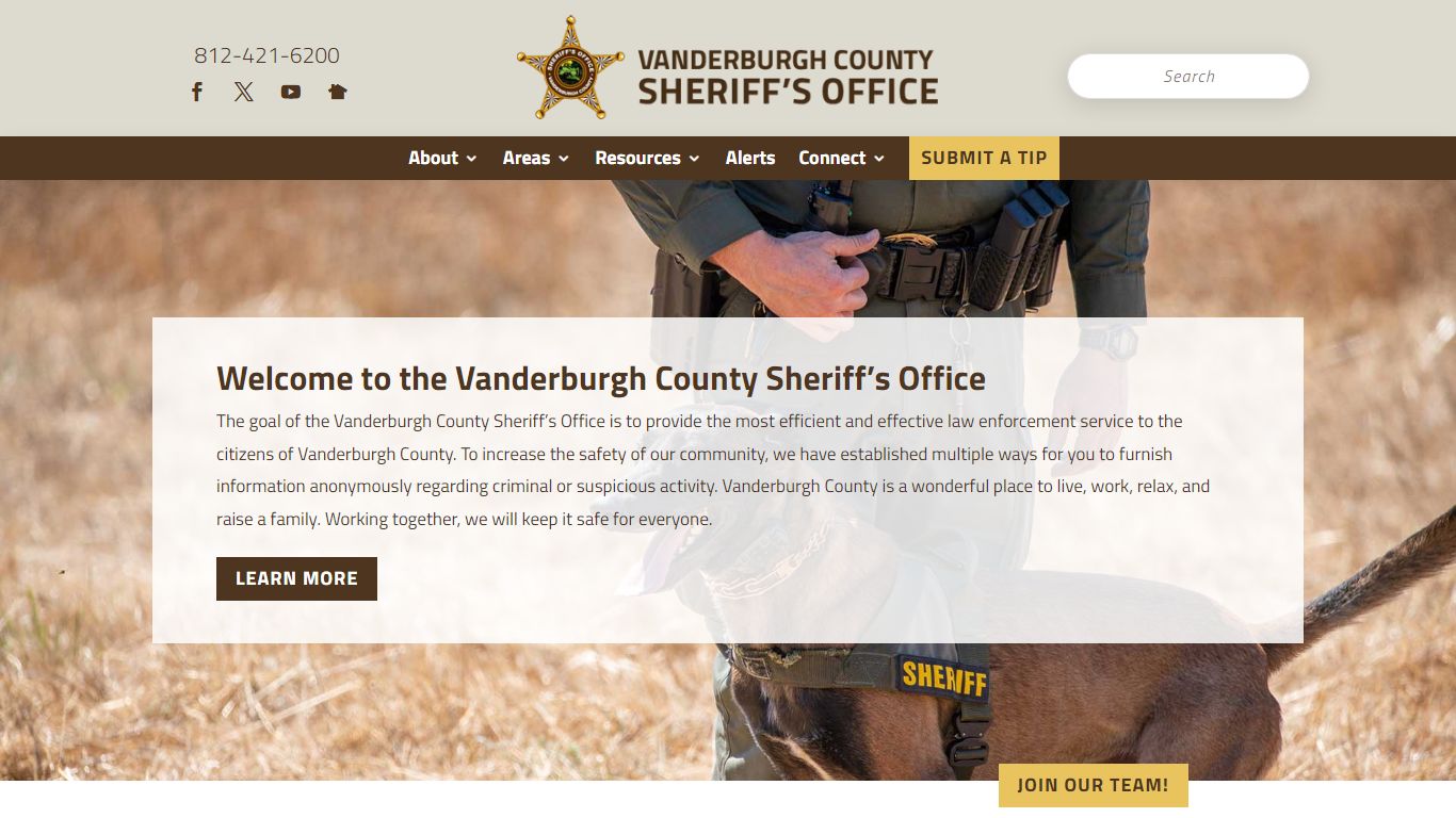 Vanderburgh County Sheriff's Office - Integrity, Compassion, Fairness ...