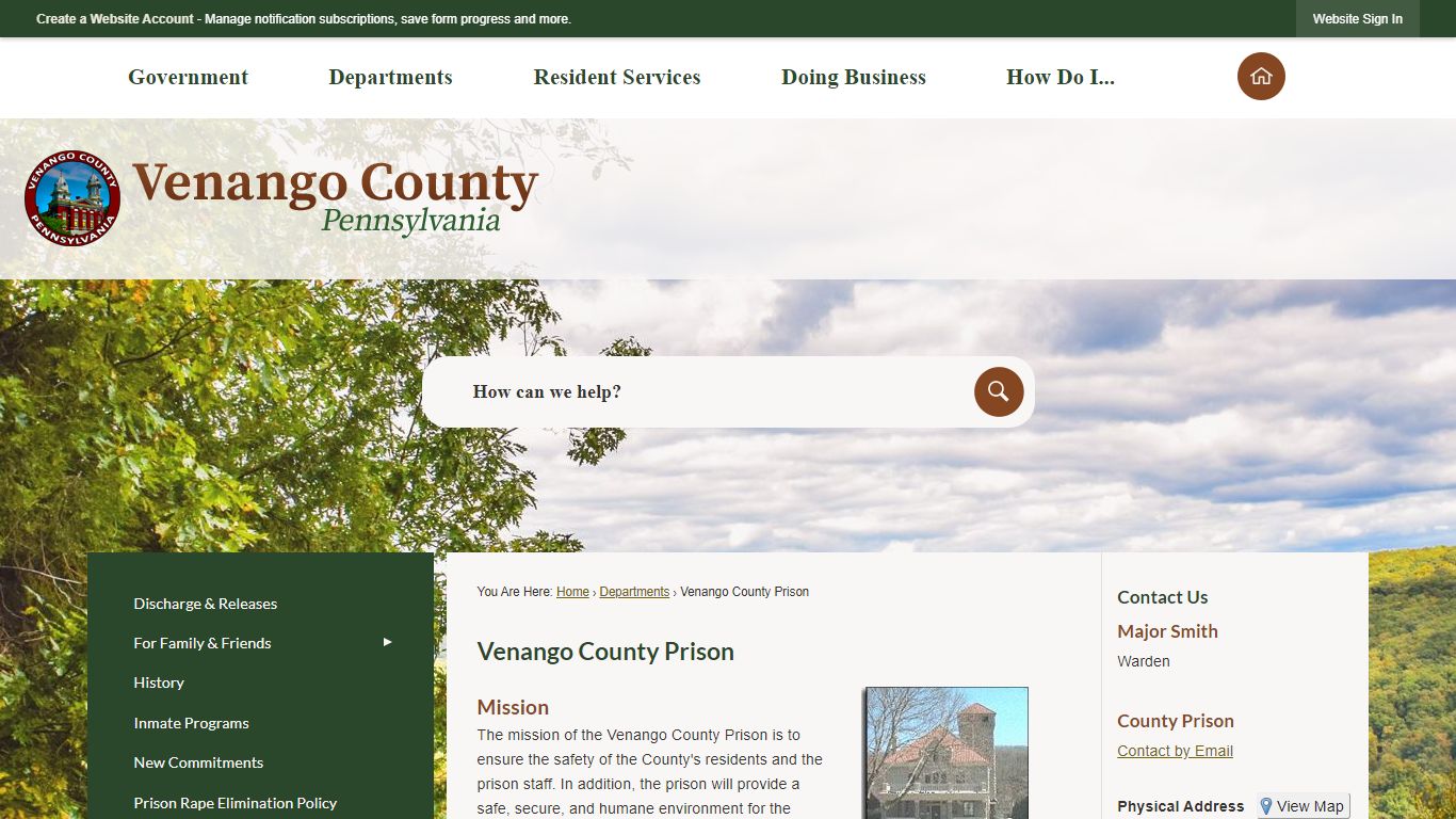 Venango County Prison | Venango County, PA