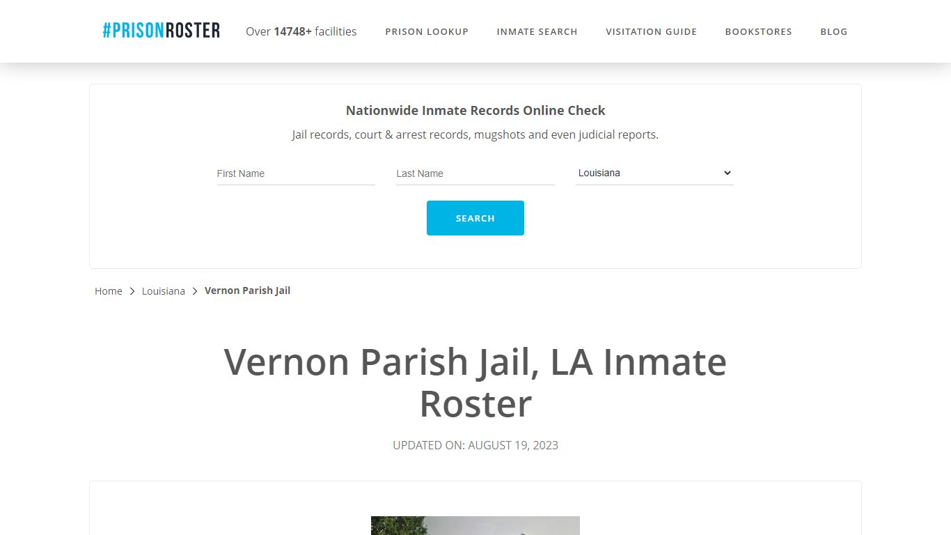 Vernon Parish Jail, LA Inmate Roster - Prisonroster