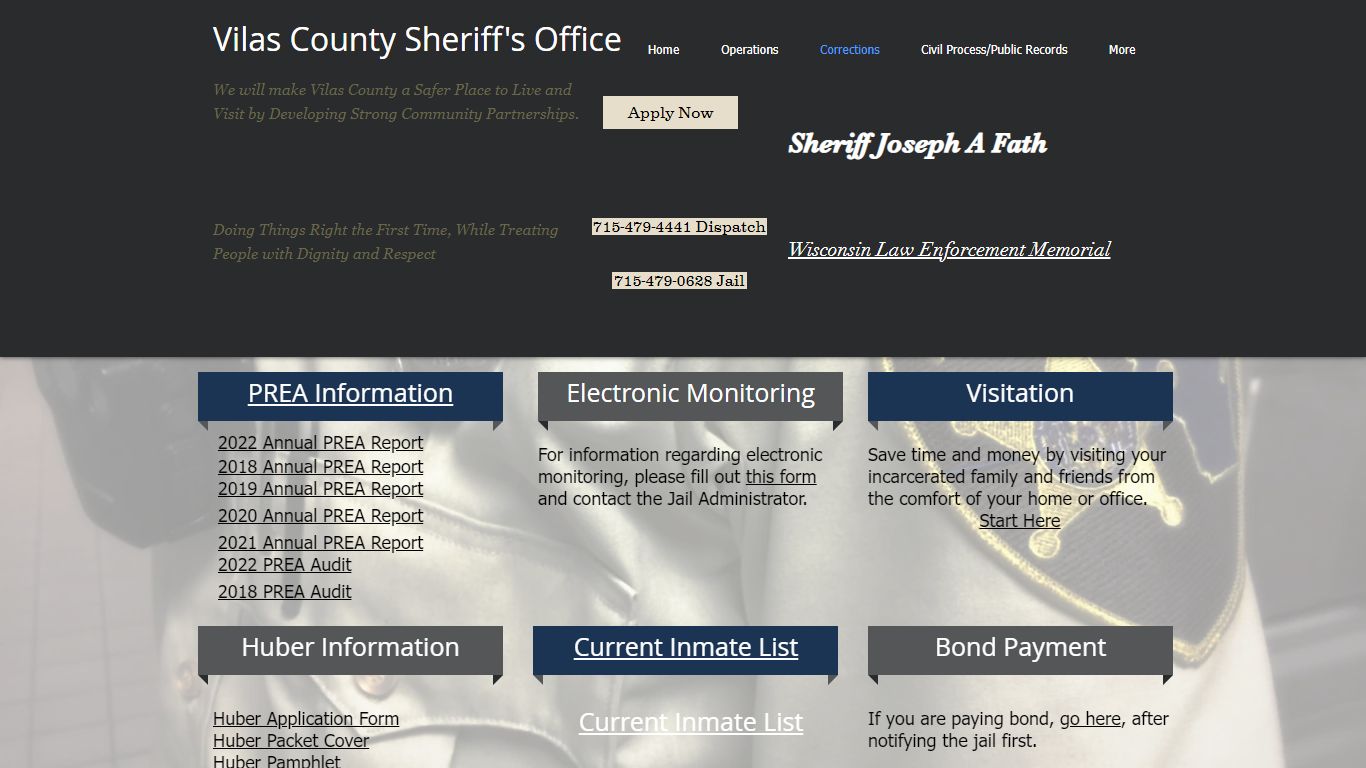 Corrections | sheriff