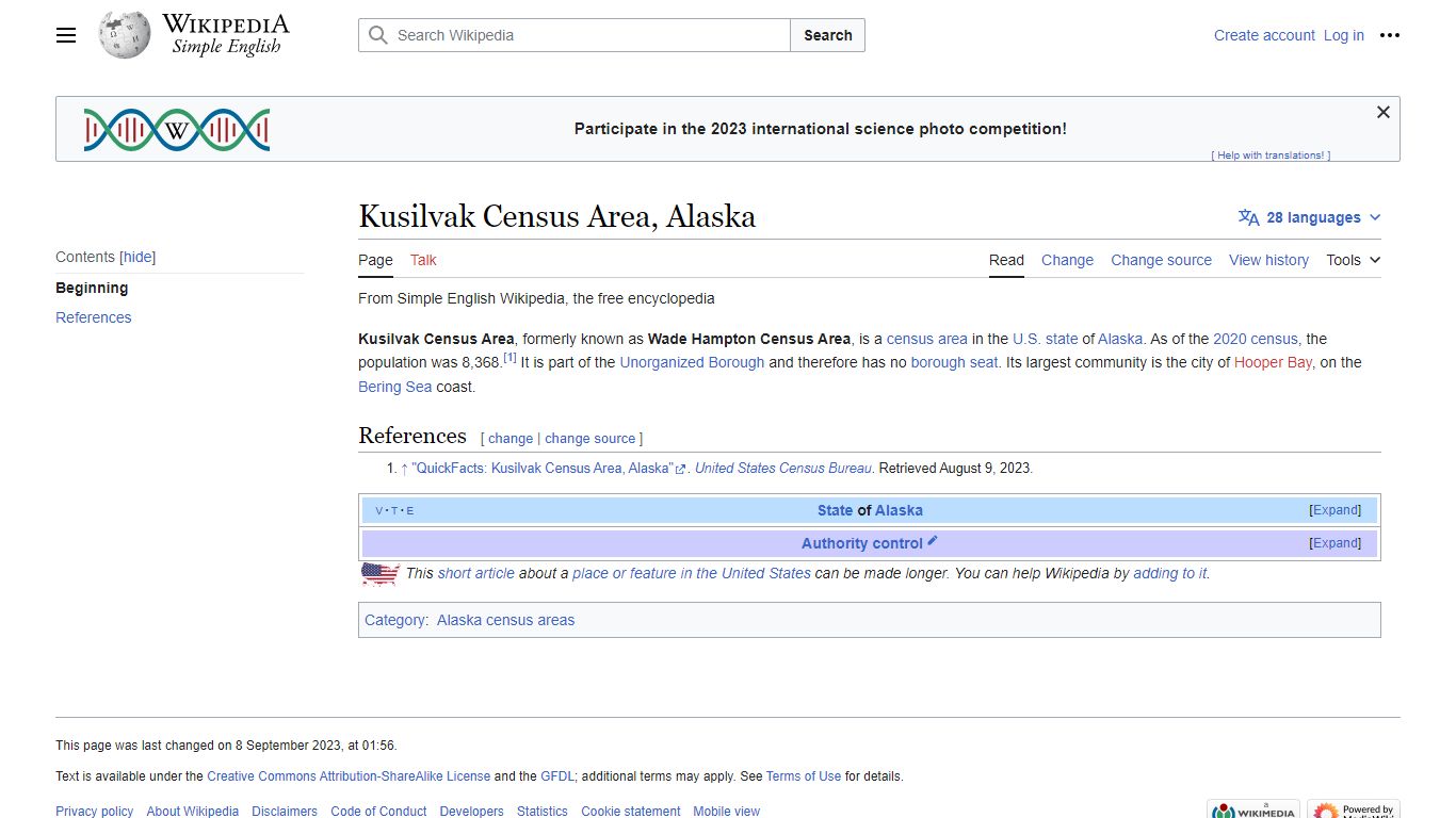 Kusilvak Census Area, Alaska - Simple English Wikipedia, the free ...