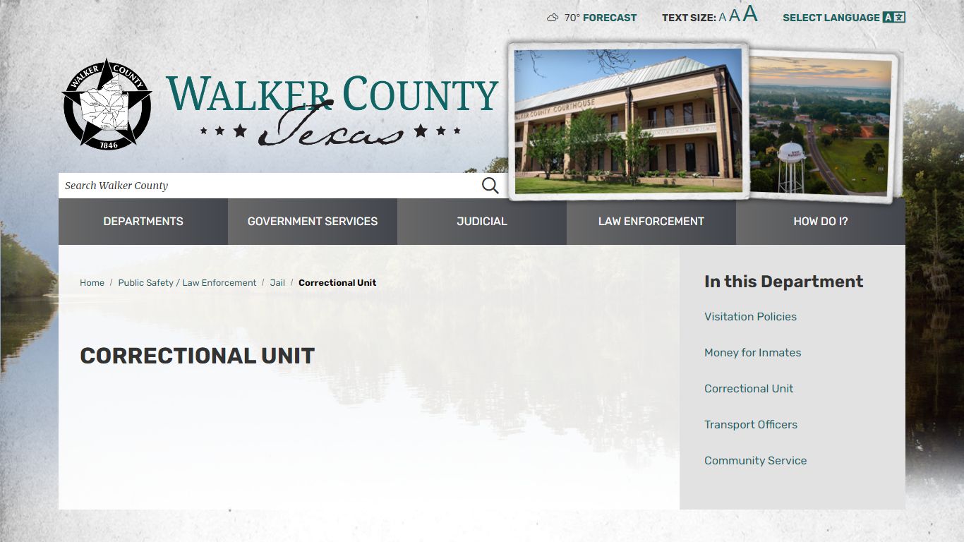Correctional Unit / Walker County, TX