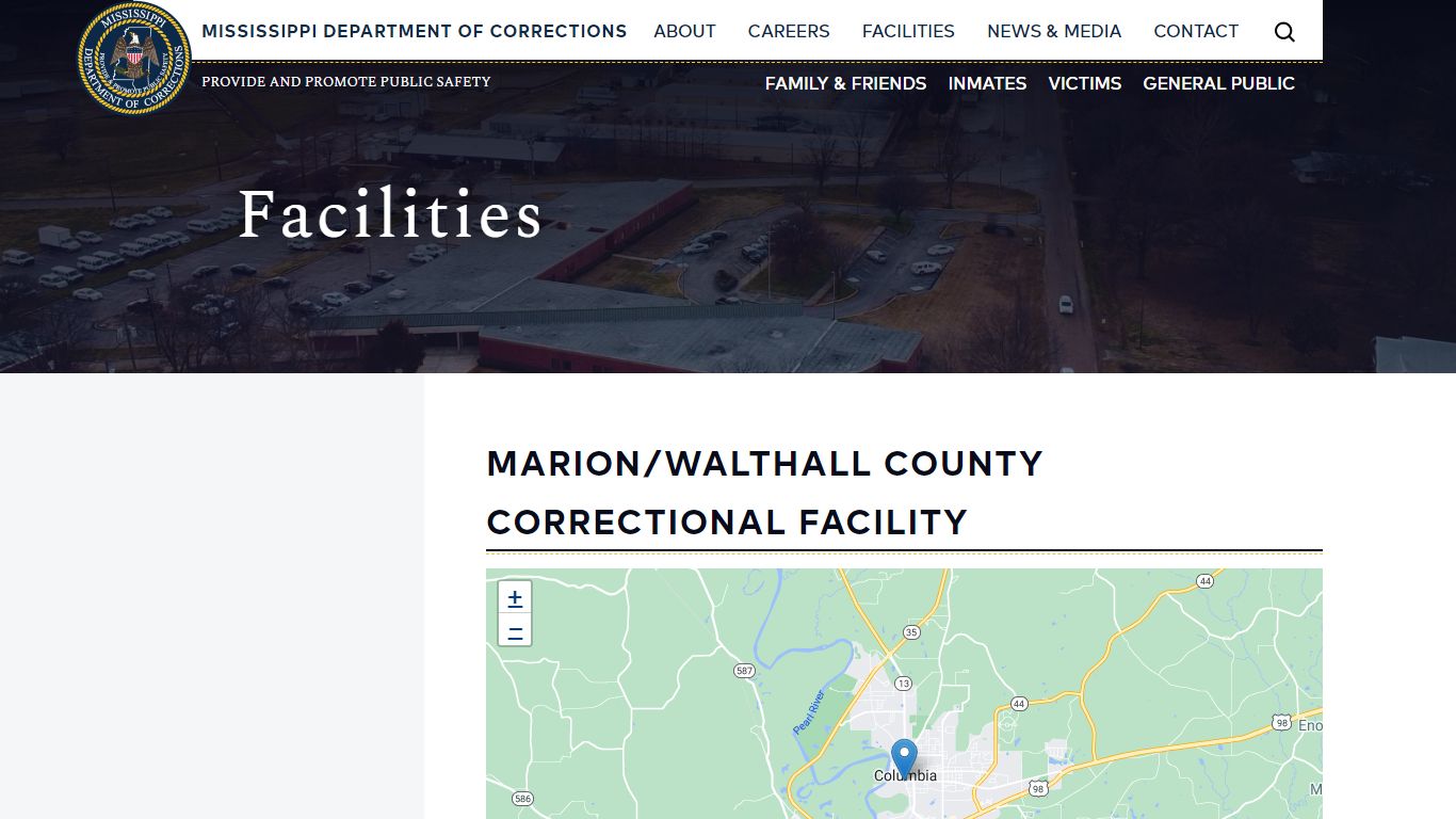 Marion/Walthall County Correctional Facility | Mississippi Department ...