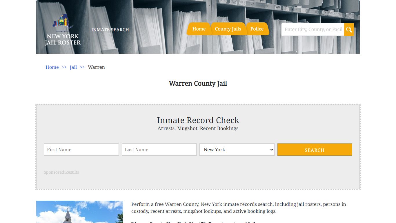 Warren County Jail | Jail Roster Search