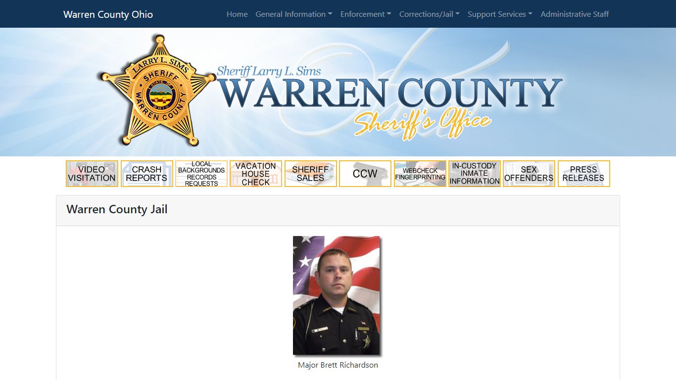 Warren County Jail - Sheriff's Office