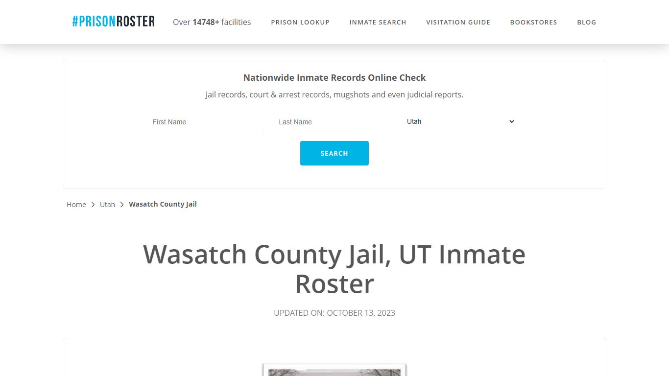 Wasatch County Jail, UT Inmate Roster - Prisonroster