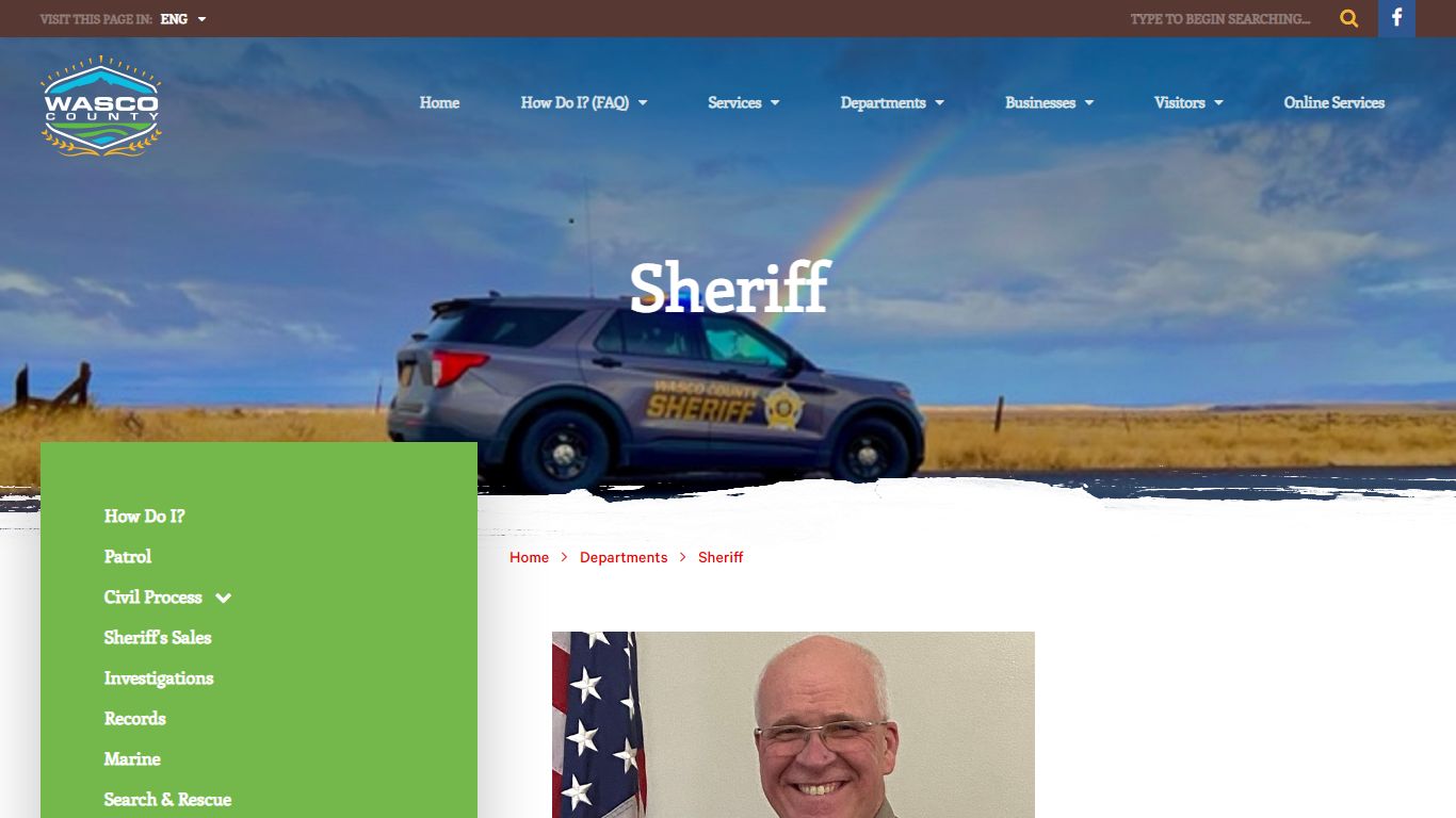 Sheriff - Wasco County, Oregon