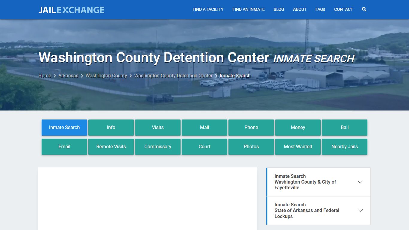 Washington County Detention Center Inmate Search - Jail Exchange