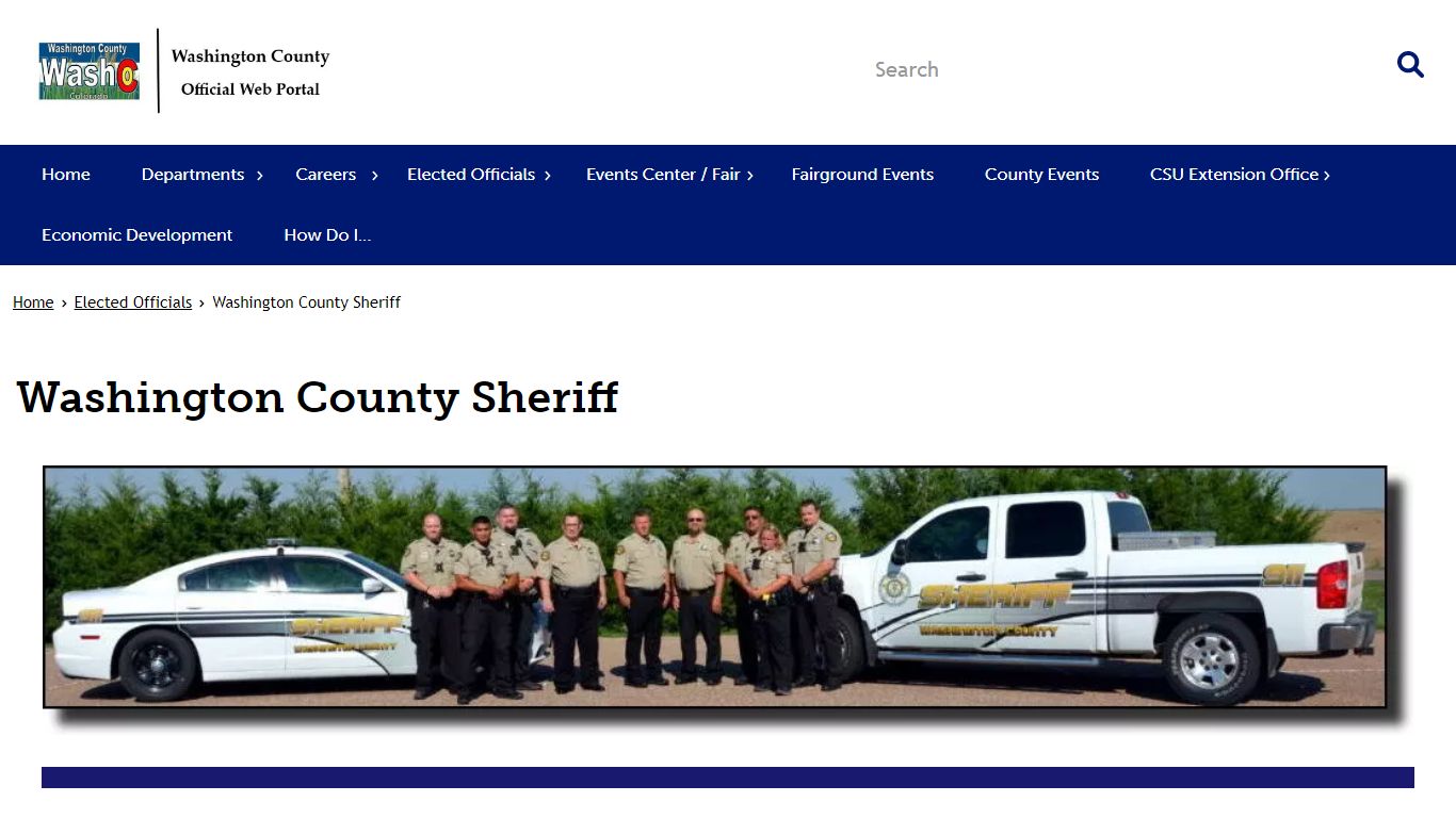 Washington County Sheriff | Washington County