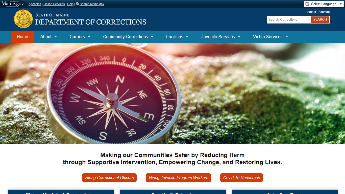Home | Department of Corrections
