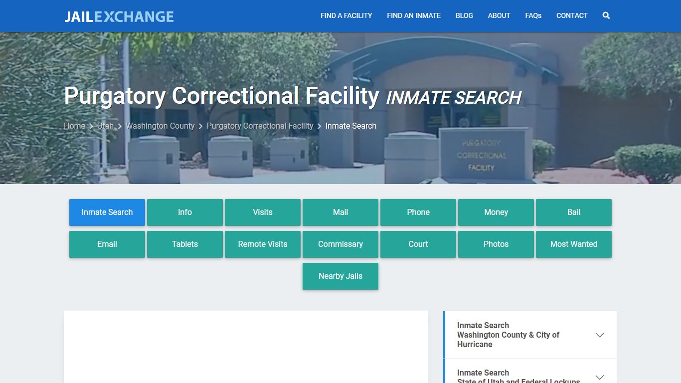 Purgatory Correctional Facility Inmate Search - Jail Exchange