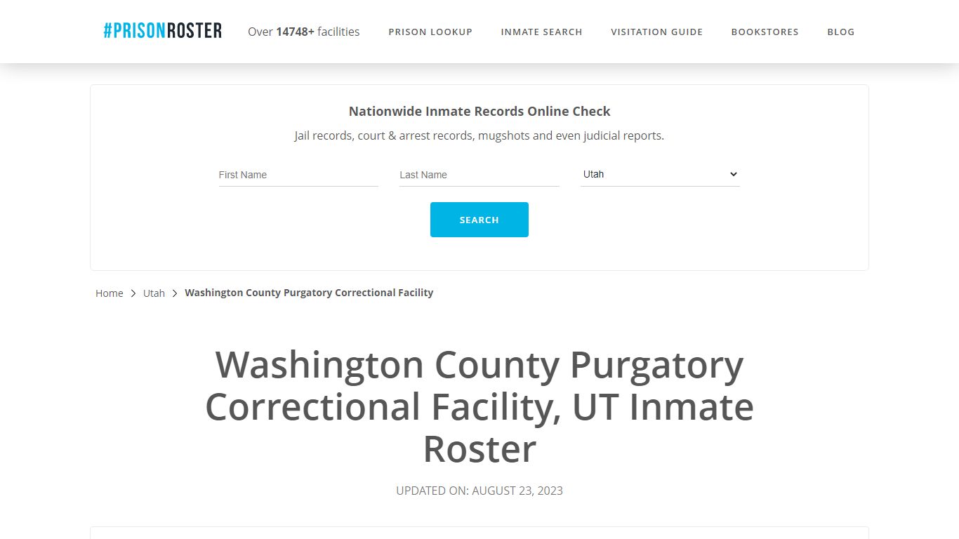 Washington County Purgatory Correctional Facility, UT