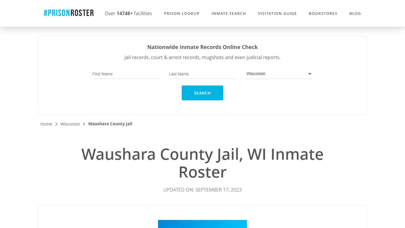 Waushara County Jail, WI Inmate Roster - Prisonroster