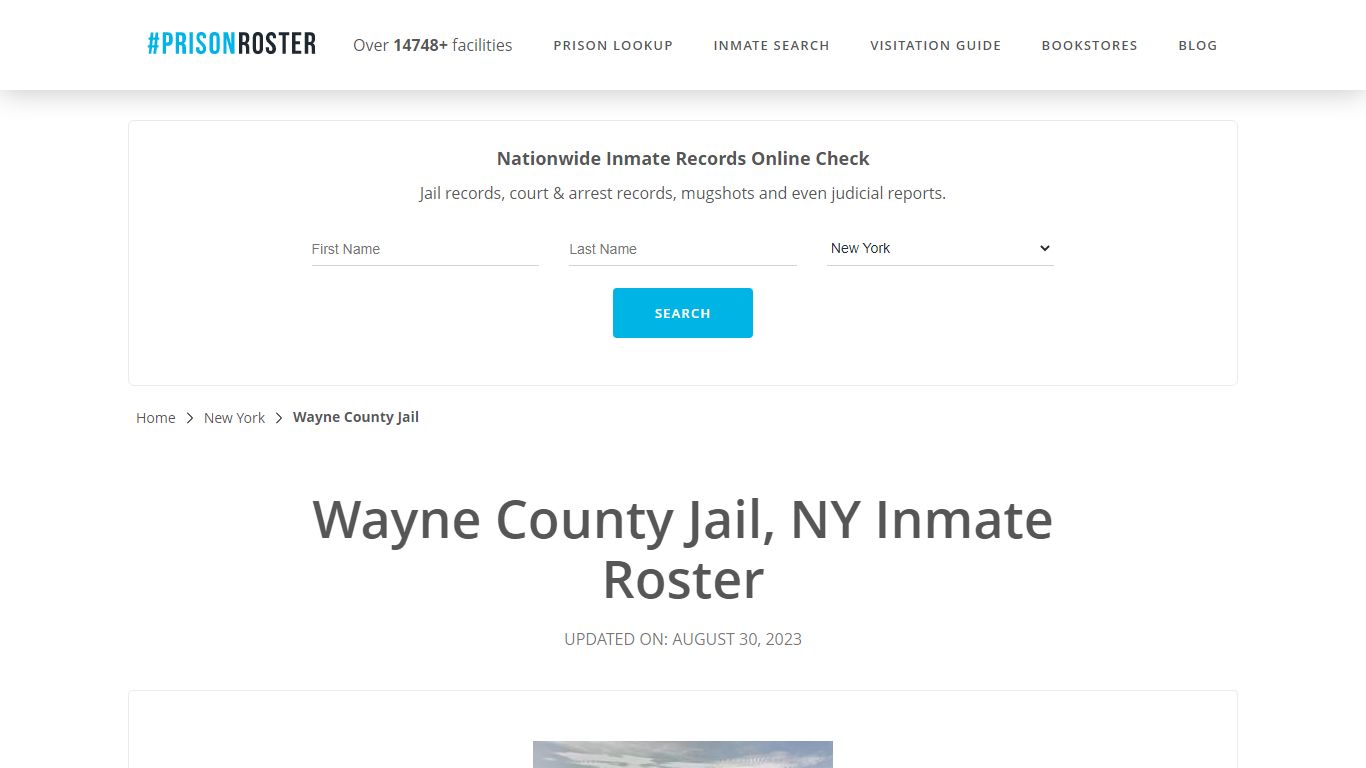 Wayne County Jail, NY Inmate Roster - Prisonroster