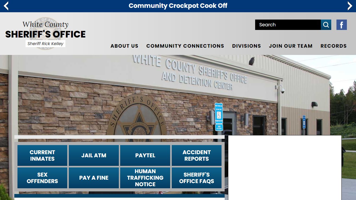 Sheriff's Home Page | White County Georgia