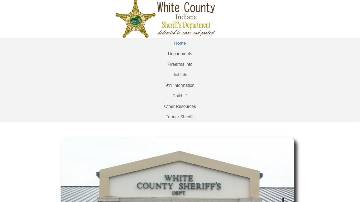 Home :: White County Sheriff's Department