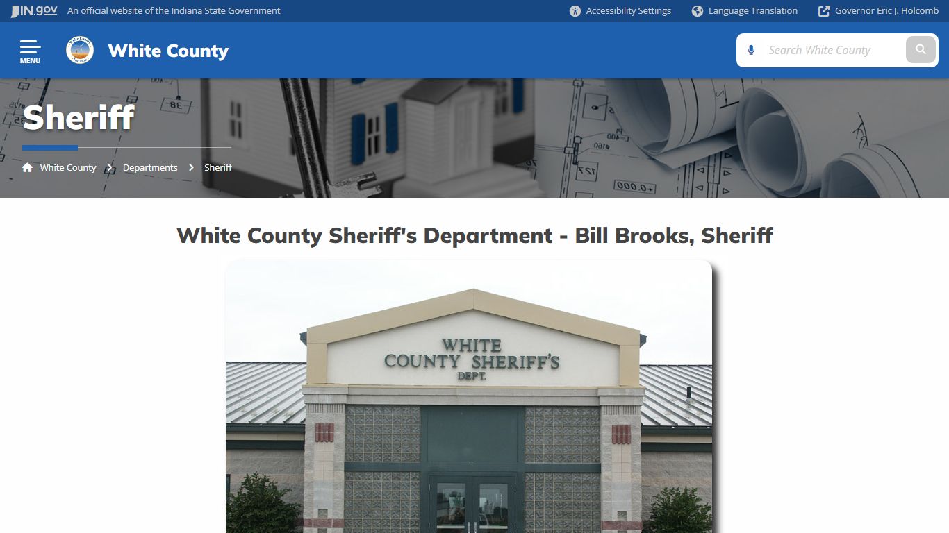 White County: Sheriff - IN.gov