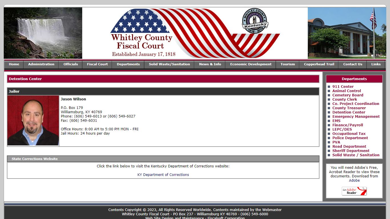 Detention Center - Whitley County, Kentucky