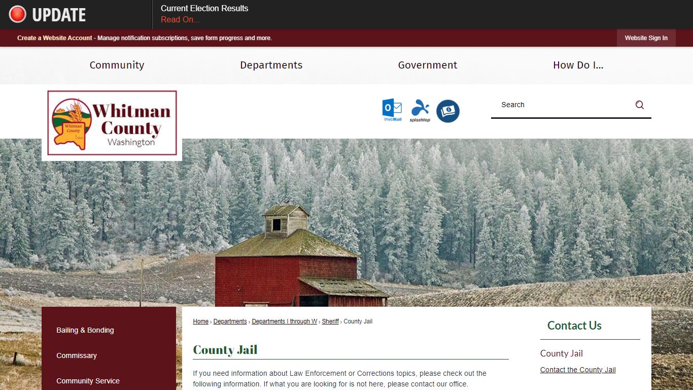 County Jail | Whitman County, WA