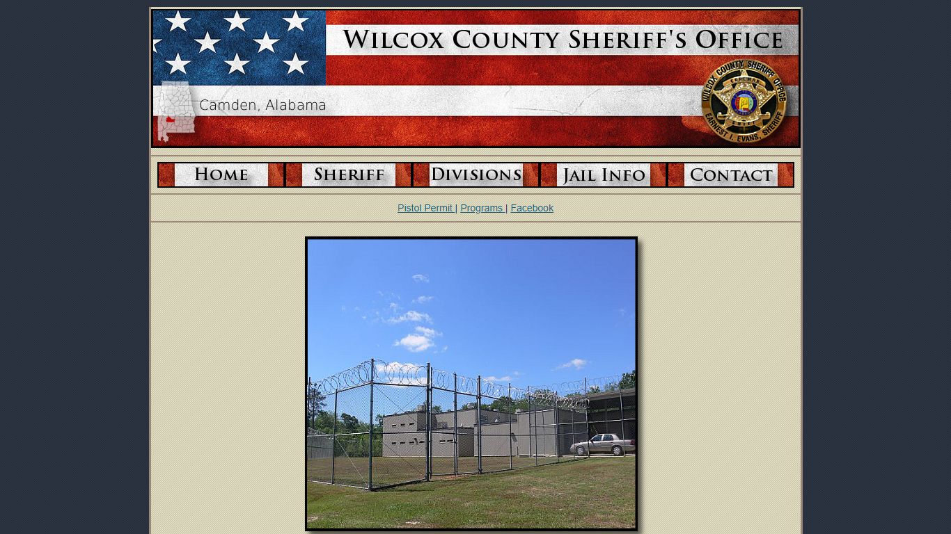 Wilcox County Sheriff's Office Jail Information