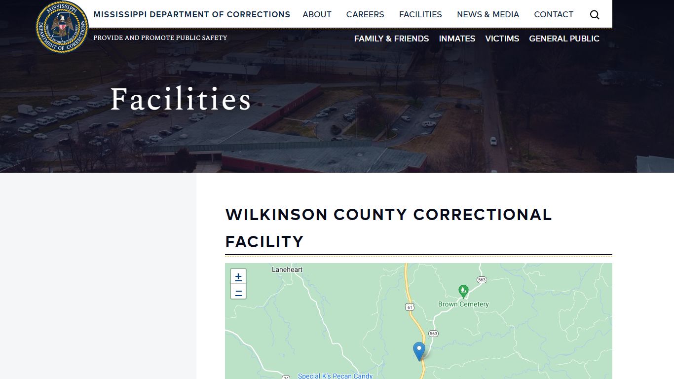 Wilkinson County Correctional Facility | Mississippi Department of ...