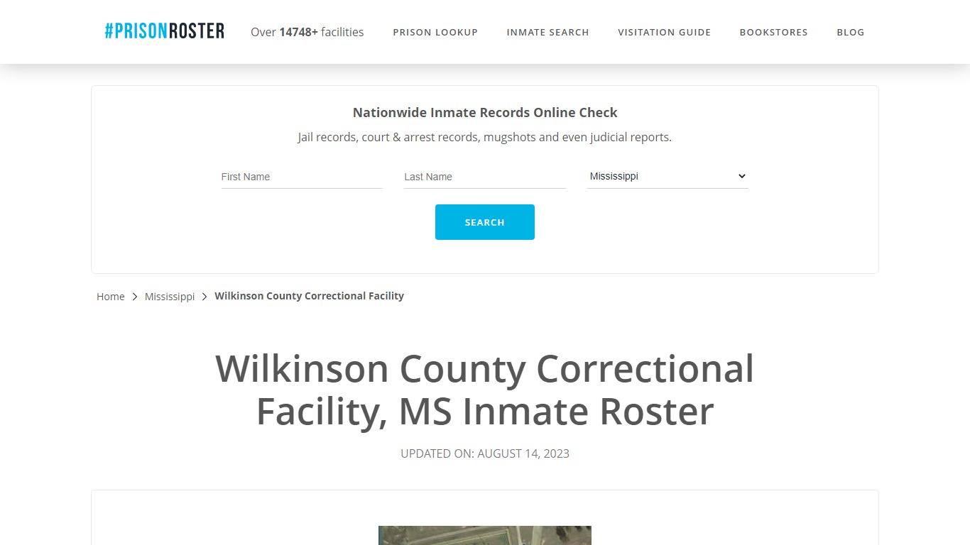 Wilkinson County Correctional Facility, MS Inmate Roster - Prisonroster