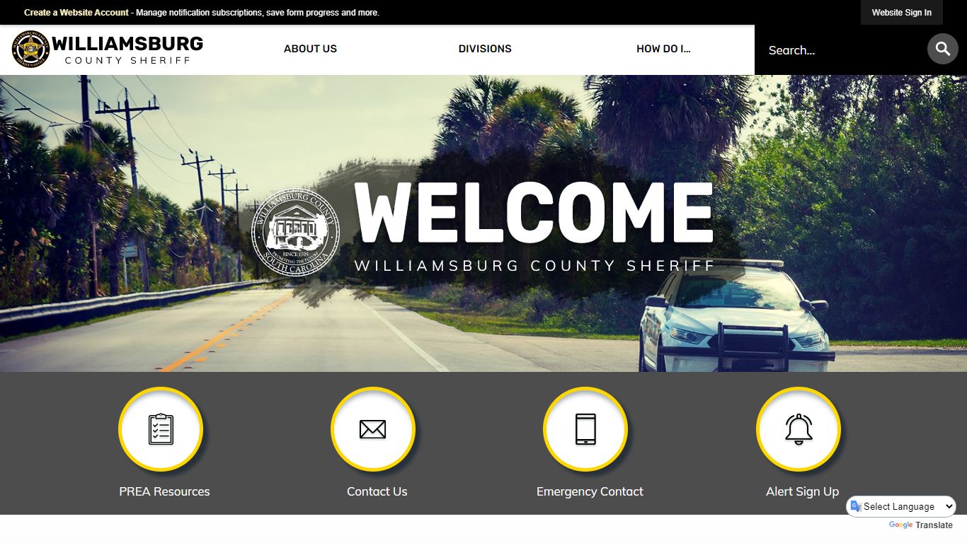 Sheriff's Office | Williamsburg County, SC - South Carolina
