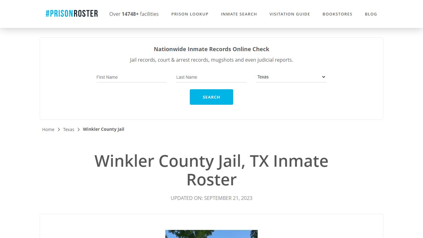 Winkler County Jail, TX Inmate Roster - Prisonroster
