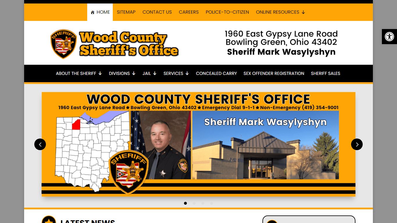 Wood County Sheriff's Office - Sheriff Mark Wasylyshyn | Wood County ...