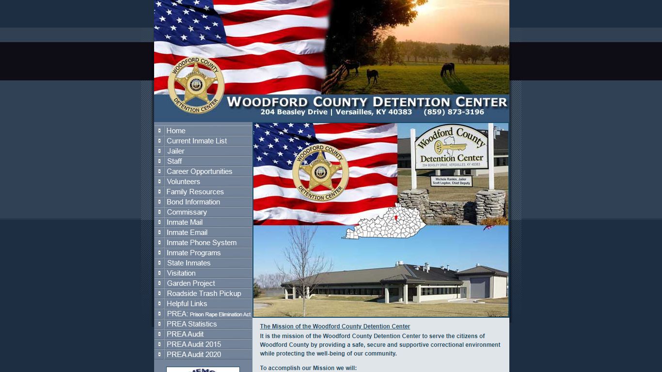 Welcome to the Woodford County Detention Center