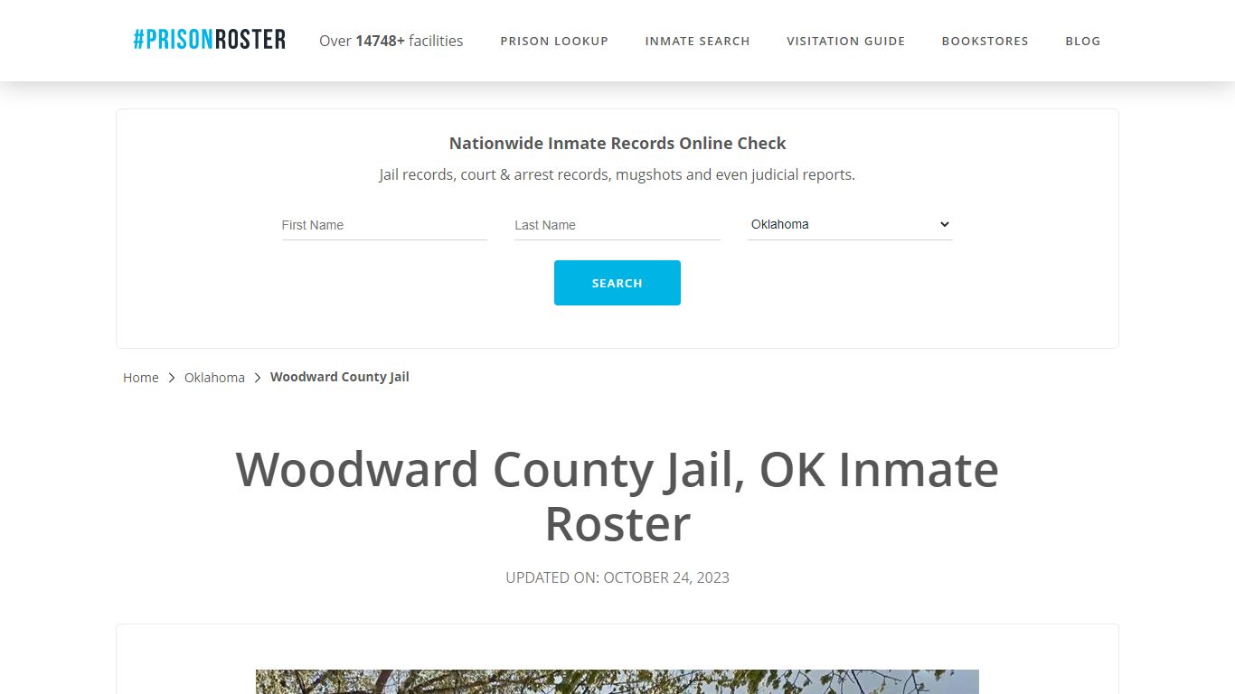 Woodward County Jail, OK Inmate Roster - Prisonroster