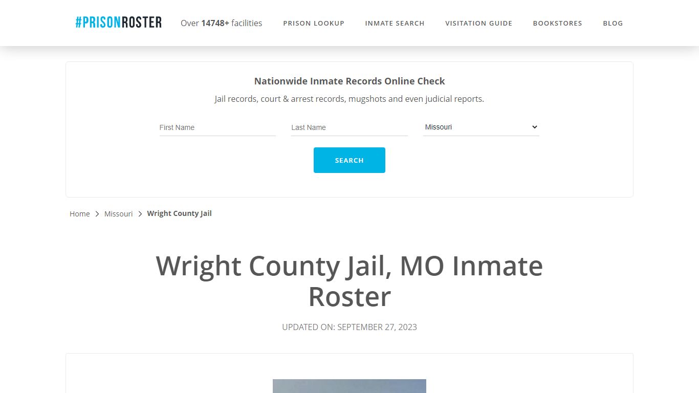 Wright County Jail, MO Inmate Roster - Prisonroster