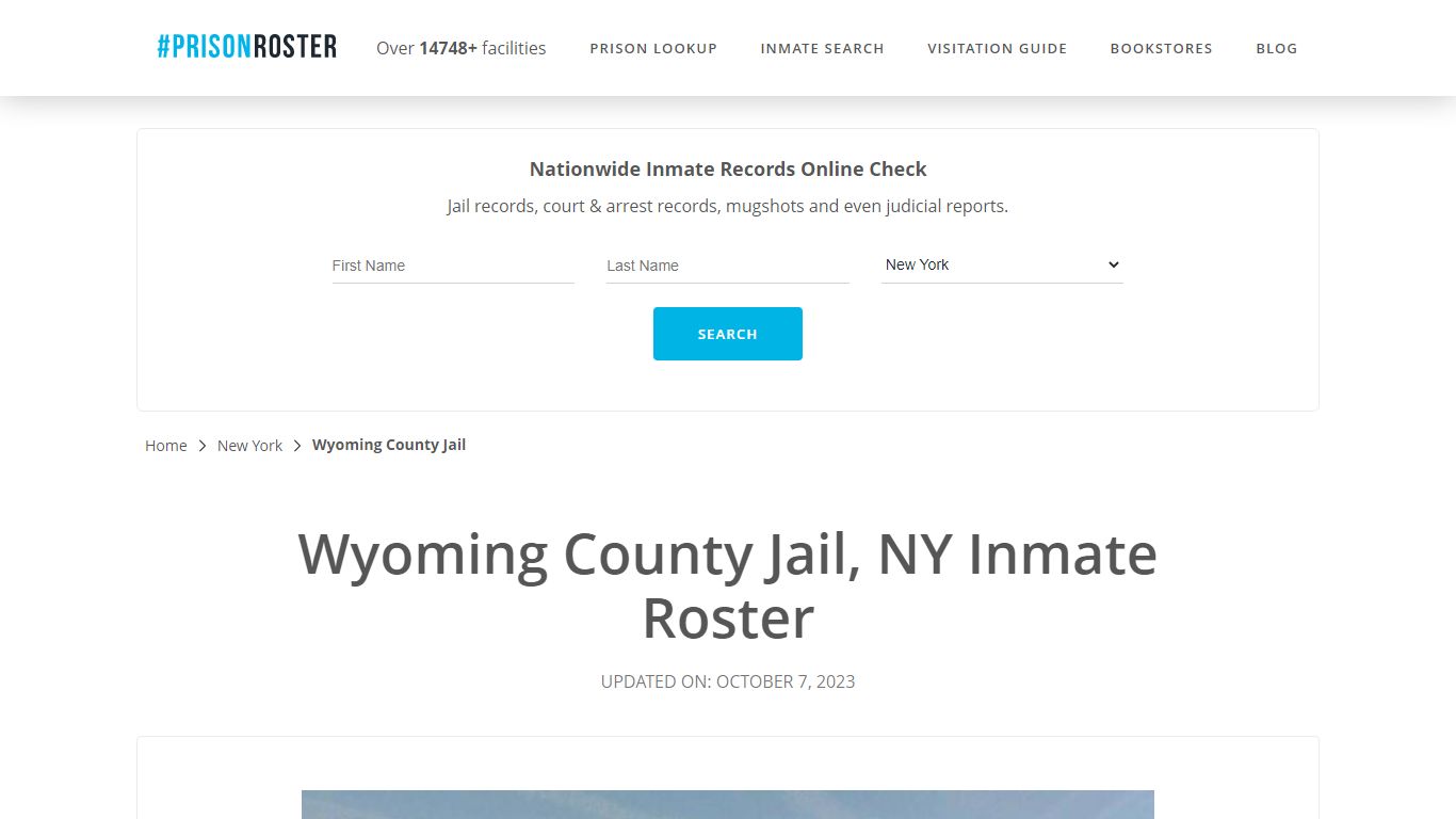 Wyoming County Jail, NY Inmate Roster - Prisonroster