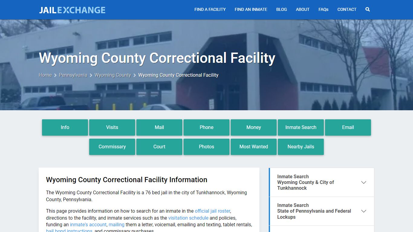 Wyoming County Correctional Facility - Jail Exchange