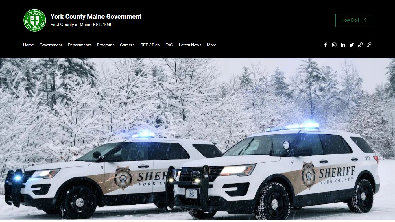 Sheriff's Office | York County Maine Government