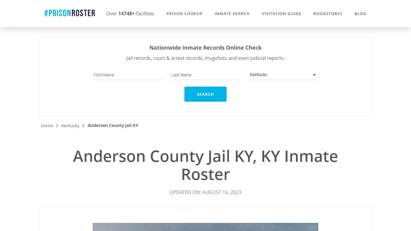 Anderson County Jail KY, KY Inmate Roster - Prisonroster