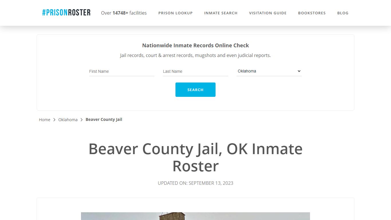 Beaver County Jail, OK Inmate Roster - Prisonroster