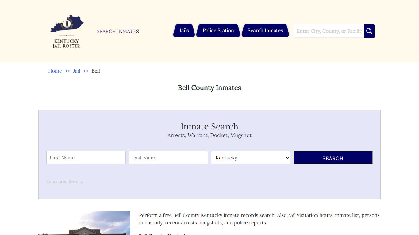 Bell County Inmates | Jail Roster Search
