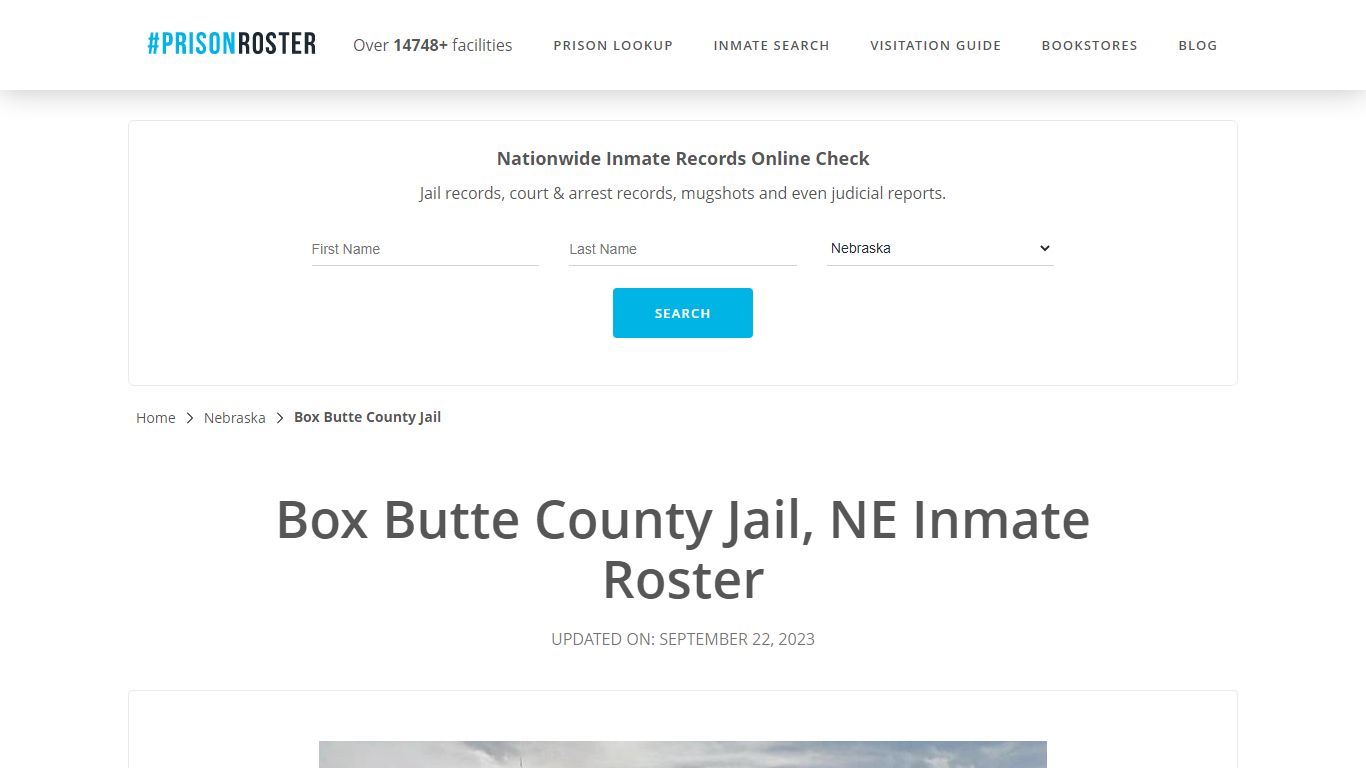 Box Butte County Jail, NE Inmate Roster - Prisonroster