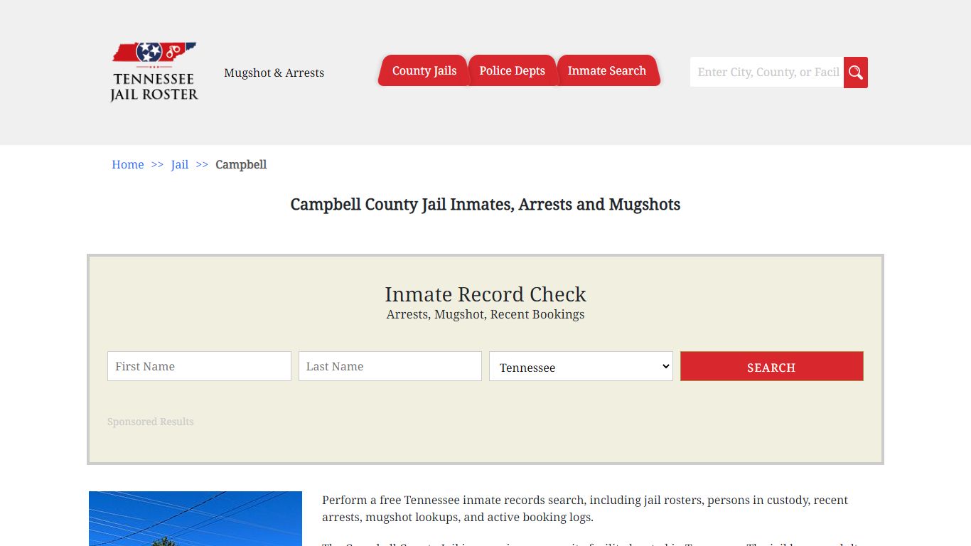 Campbell County Jail Inmates, Arrests and Mugshots