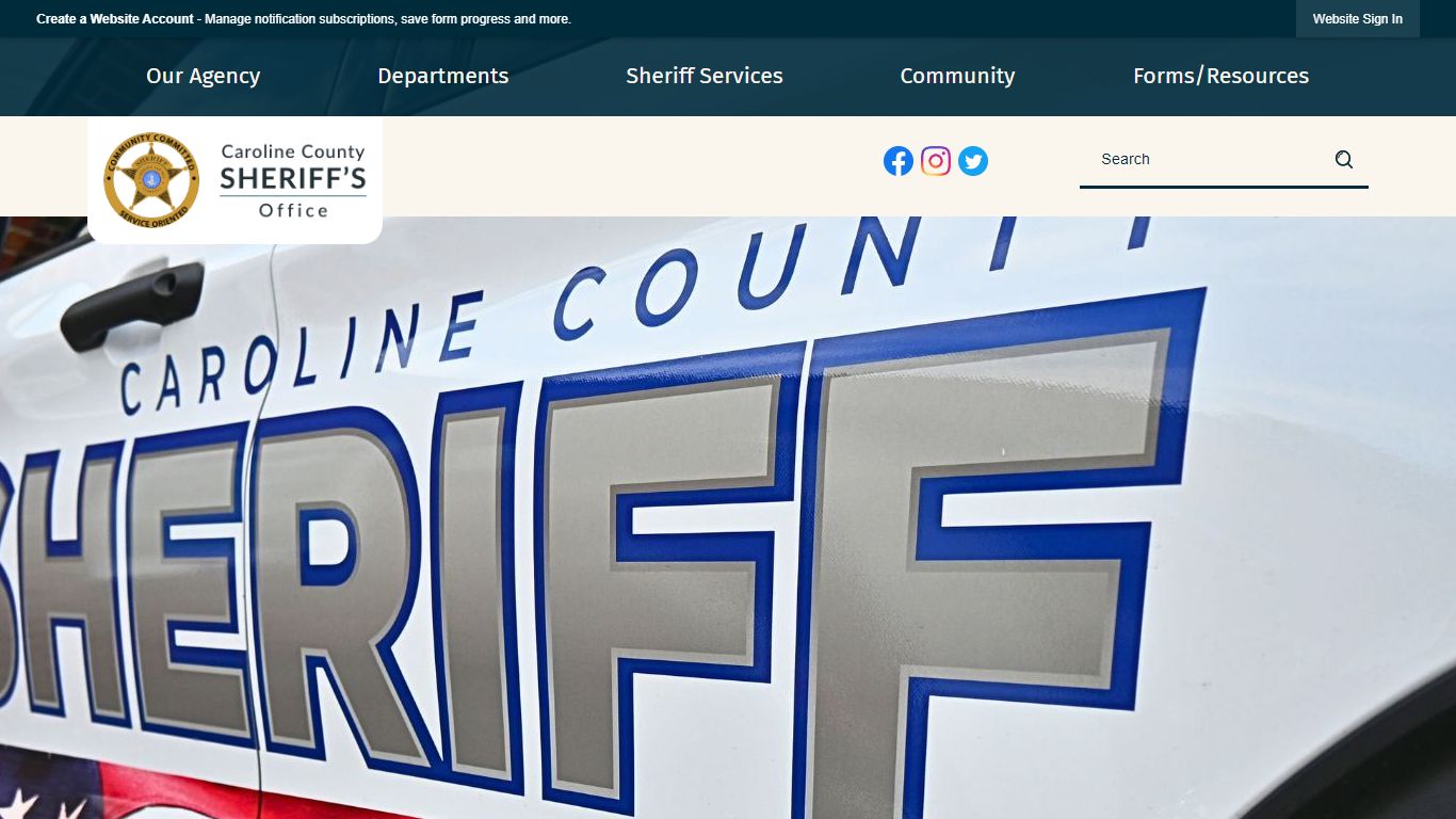 Caroline County Sheriff's Office, VA | Official Website