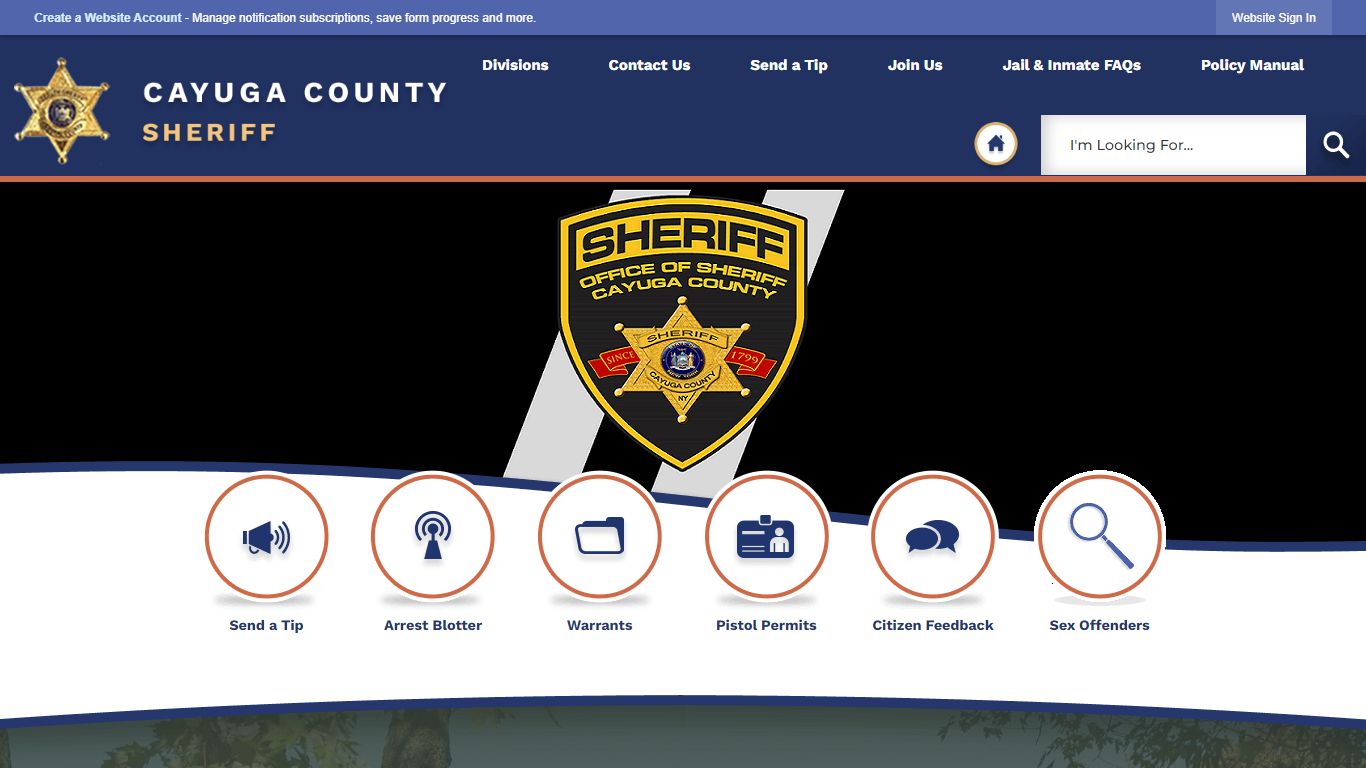 Sheriff's Office | Cayuga County, NY